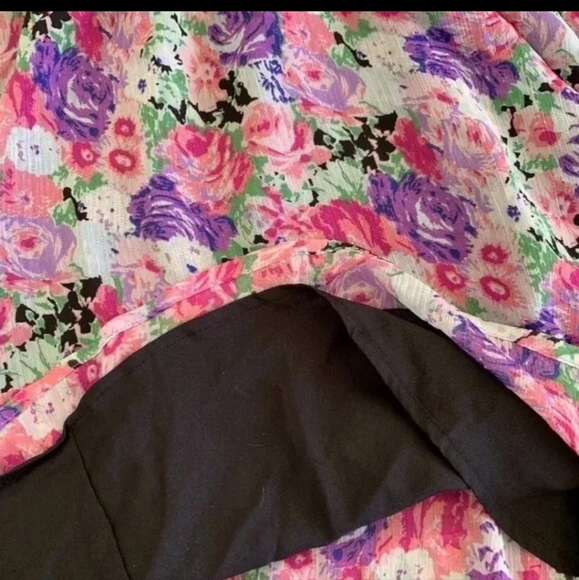 NWT Wayf Floral Dolman Sleeve Elastic Waist Dress Women’s S - Picture 6 of 9